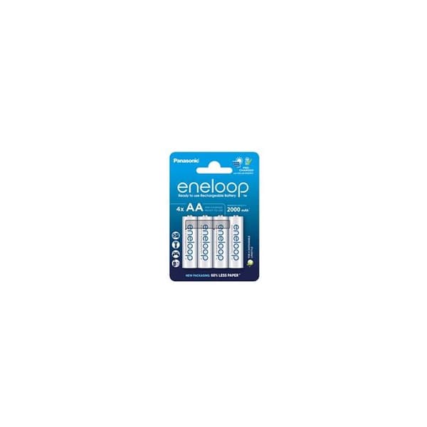 Panasonic laddningsbart batteri ENELOOP AA X4 UPPLDDNINGSBARA BATTERIER 2000 MAH