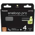 Miniatyrbild 1 av 3: Uppladdningsbart batteri LR6 (AA) NiMH Panasonic eneloop pro HR06 + Box 2500 mAh 1,2 V 4 st.