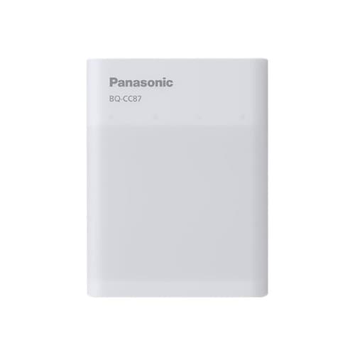 Panasonic eneloop Smart & Quick BQ-CC87 batteriladdare - 4 x AA-typ - NiMH - USB