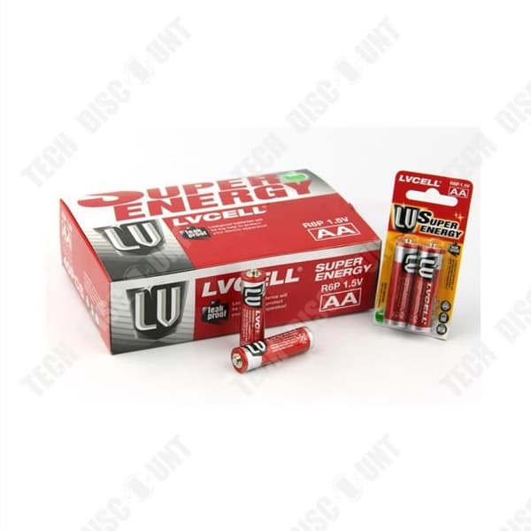 10pack Högpresterande AA-batteri med lång livslängd för ficklampa väckarklocka torrbatteri