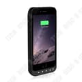 Miniatyrbild 2 av 4: TD® Backup Battery Case 4200 mAh för iPhone 5- 5c - 5S Vit - Power Bank - LED-skärm - Ytterligare nödport Svart