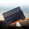 Miniatyrbild 3 av 4: Power Bank LED Solar Power Bank 10000mAh Dual Charge Power Bank Orange Power Bank