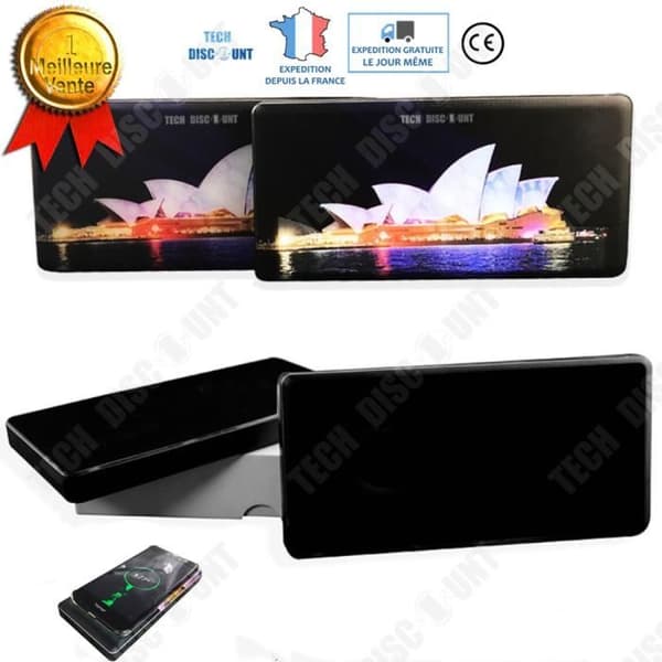 TD® magnetisk trådlös laddningsbas iphone usb powerbank apple samsung snabbt uppladdningsbart gränssnittsställ för filmer