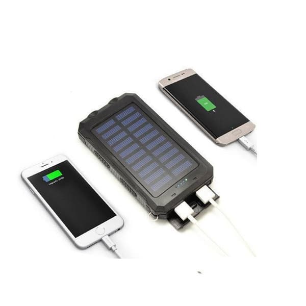 20000mAh Solarbatteri Extern Svart-50st