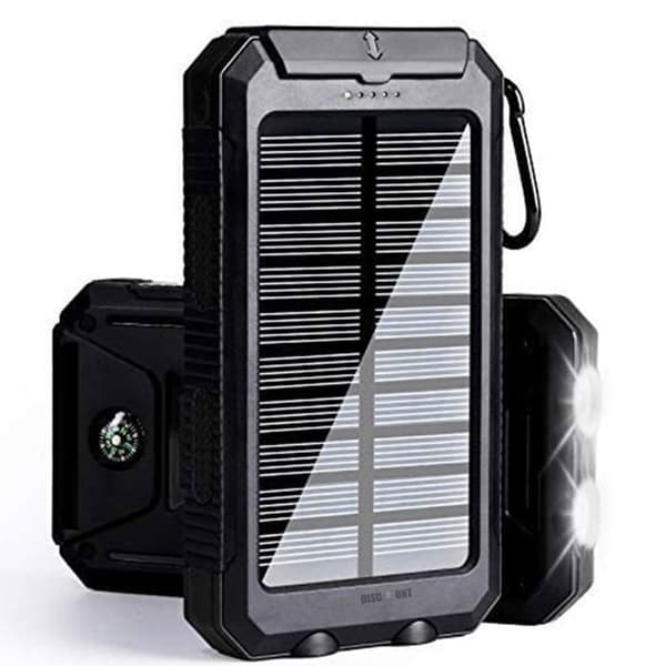 20000mAh Solarbatteri Extern Svart-50st