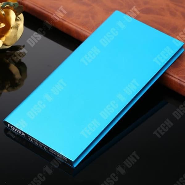 TD® Tianshu aluminiumlegering Power Bank 10000mAh frostad metall laddningsskatt