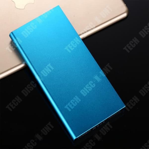 TD® Tianshu aluminiumlegering Power Bank 10000mAh frostad metall laddningsskatt