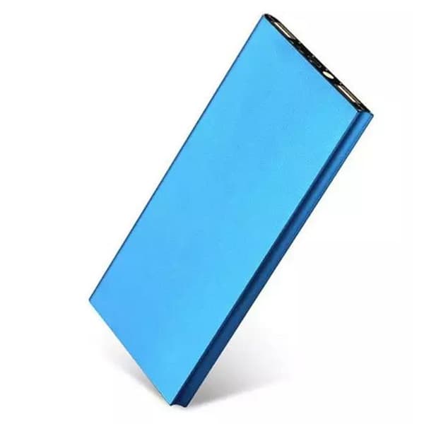 TD® Tianshu aluminiumlegering Power Bank 10000mAh frostad metall laddningsskatt