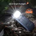 Miniatyrbild 2 av 4: TD® Treasure Solar Trådlös Laddning Vattentät IP66 Utomhus 26800mAh Stor kapacitet 18 LED-lampor Mobil Power Bank