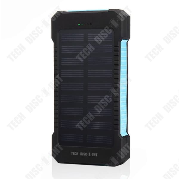TD Solar Power Bank Td Kapacitet 12 000 Mah Cells Litiumion Polymer Batteri Solar Laddningsfunktion Usb-kontakter