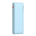 Miniatyrbild 3 av 6: Extern USB-batteri, Typ-C, Micro-USB, 20W, 10000mAh + Typ-C-kabel - Baseus Airpow (P10022801313-00) - Galaxblå
