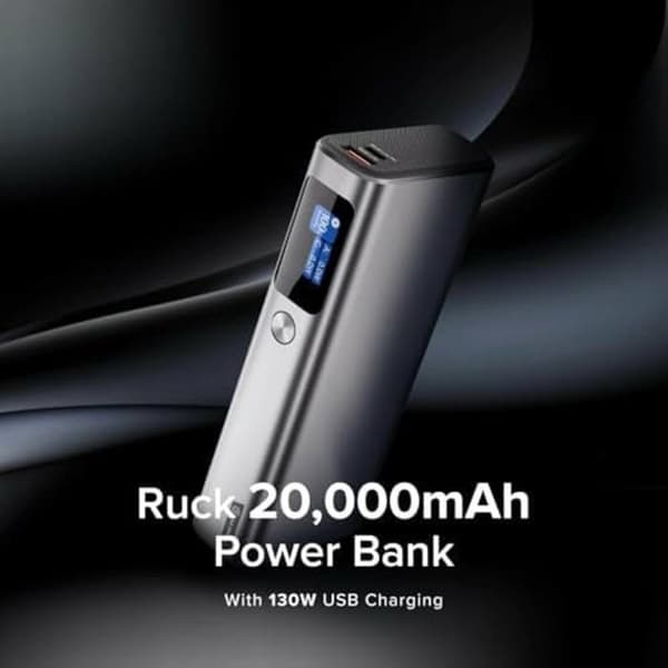 Powerbank - ALOGIC - 20000mAh - 130W - Hög kapacitet - Snabb laddning