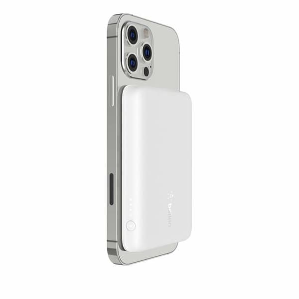 Powerbank - BELKIN - BPD002BTWH - 2500 mAh - Trådlös laddning - Vit