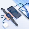 Miniatyrbild 3 av 4: Nödladdare MagSafe 10000 mAh med Lightning- och USB C-kabel 3mk Rosa