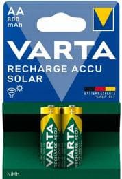 AA R6 800mAh NiMH 1,2V Varta Solar batteri
