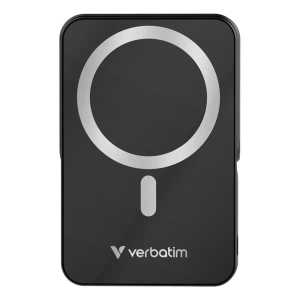 Extern Batteri - VERBATIM - Charge 'n' Go - 10 000 mAh - MagSafe - Snabb Laddning PD 22 W