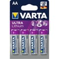 Miniatyrbild 1 av 4: ULTRA LITHIUM 1,5V LR06 AA-batterier - VARTA - 6106301404
