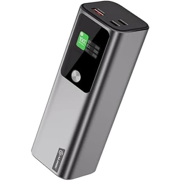 Powerbank - ALOGIC - 27000mAh - 140W - Svart - Hög kapacitet