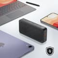 Miniatyrbild 4 av 6: Batteri Extern 27000mAh 67W 2x USB-C + USB-C LED-skärm Kompakt Xtorm Svart