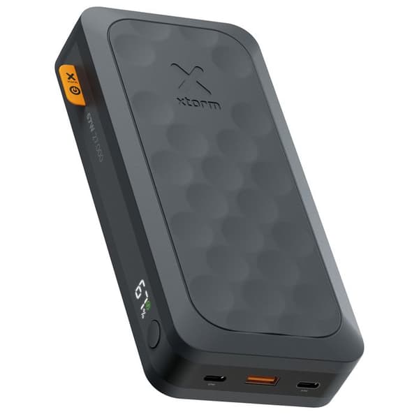 Batteri Extern 27000mAh 67W 2x USB-C + USB-C LED-skärm Kompakt Xtorm Svart