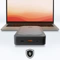 Miniatyrbild 4 av 6: Externt batteri 45000mAh 67W 2x USB-C + USB-C LED-skärm Kompakt Xtorm Svart