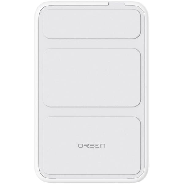 Eloop Orsen EW56 7000mAh med trådlös magnetisk laddning, vit