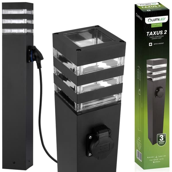 Havelampe udendørs stående E27 LED med fatning TAXUS 2 60cm