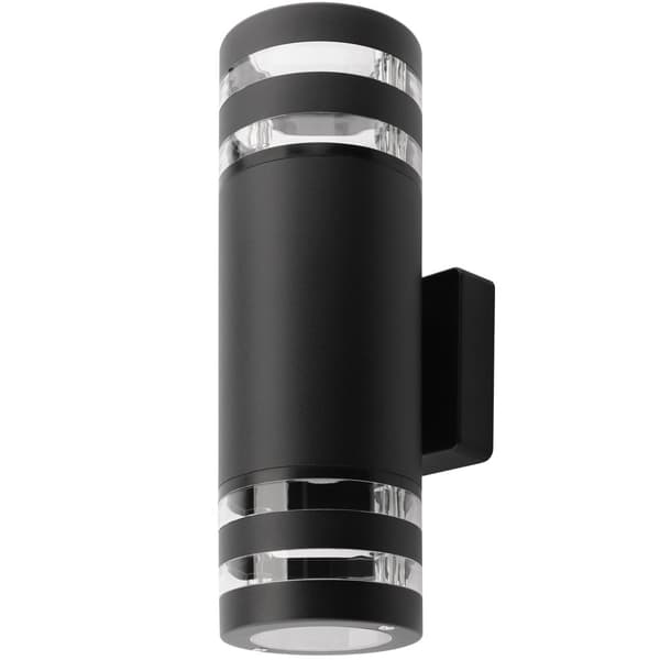 Havelampe Væglampe Facade 2x E27 LED Top Bund RINGO
