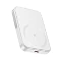 Miniatyrbild 5 av 5: Batteri Externt MagSafe 5000 mAh Fällbart Stöd med USB C-port 20W Akashi Vit