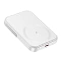 Miniatyrbild 2 av 5: Batteri Externt MagSafe 5000 mAh Fällbart Stöd med USB C-port 20W Akashi Vit