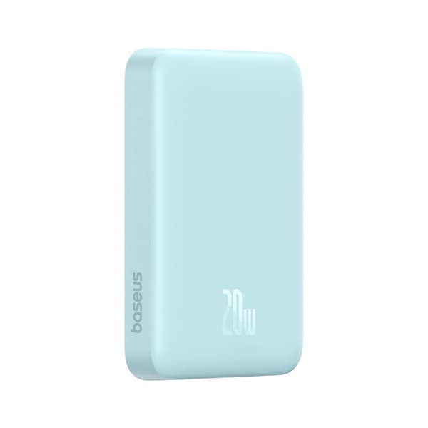 Baseus P10059001313-00 Lithium-polymer (LiPo) powerbank 10000 mAh Trådløs opladning Blå