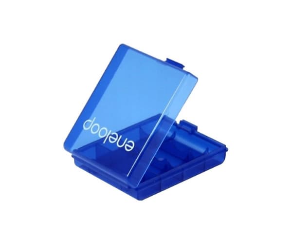PANASONIC ENELOOP AA 2000mAh 4 kpl + kotelo