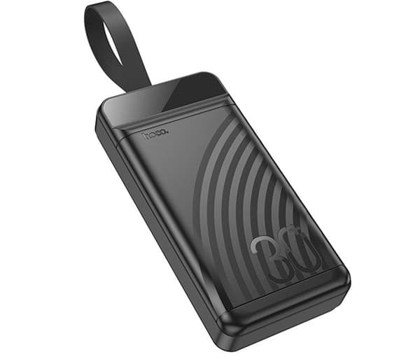 Hoco J123B Powerbank 30 000 mAh Sort