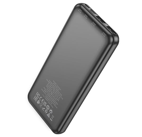 Hoco J123 Powerbank 10 000 mAh musta
