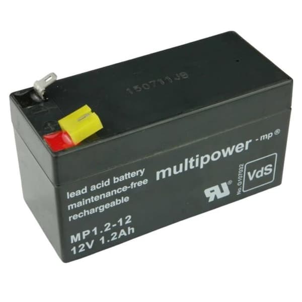 multipower MP1.2-12 12V 1.2Ah Blybatteri