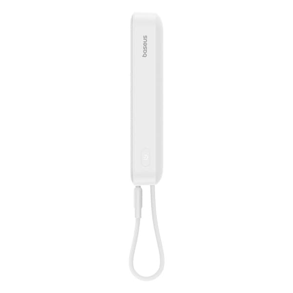 Baseus P10022109223-00 Lithium-polymer (LiPo) powerbank 10000 mAh Trådløs opladning Hvid
