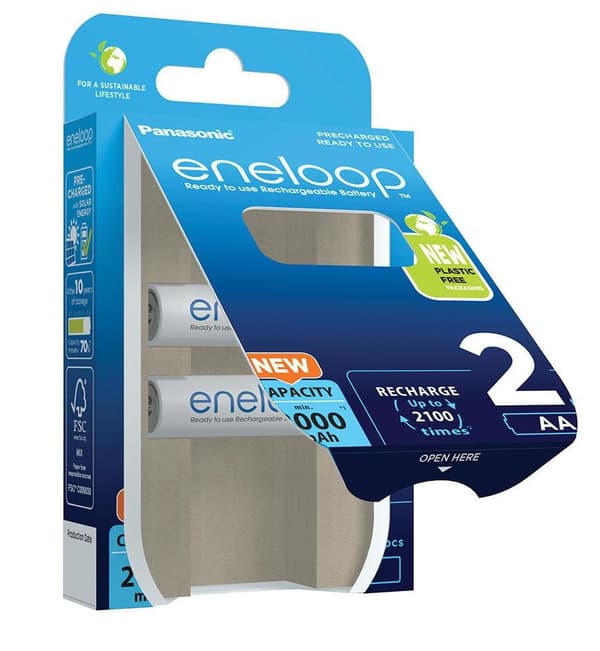 PANASONIC ENELOOP AA 2000mAh 2 st