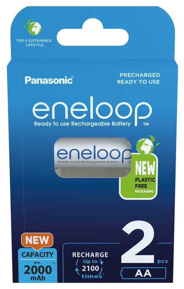 PANASONIC ENELOOP AA 2000mAh 2 st