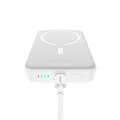 Miniatyrbillede 4 af 10: Baseus P10059001223-00 Lithium-polymer (LiPo) powerbank 10000 mAh Trådløs opladning Hvid