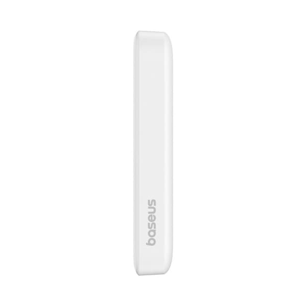 Baseus P10059001223-00 Lithium-polymer (LiPo) powerbank 10000 mAh Trådløs opladning Hvid