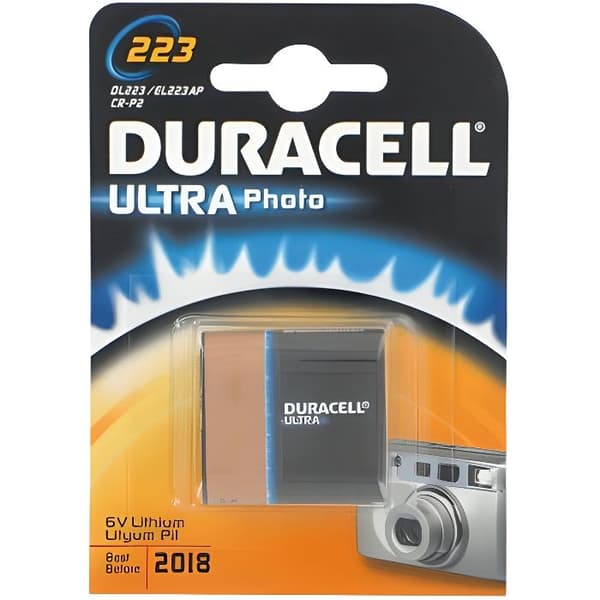 Duracell 6v cr-p2 ultralitiumbatteri - Blister med 1
