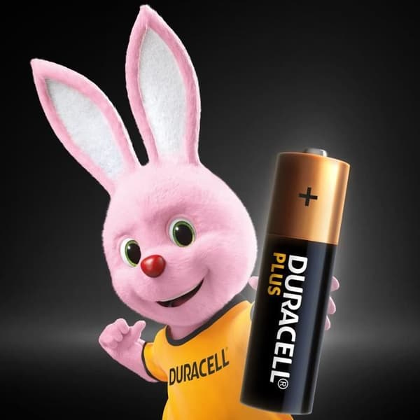 Duracell Plus AA alkaliska batterier, 1,5V LR6 MN1500, 12-pack