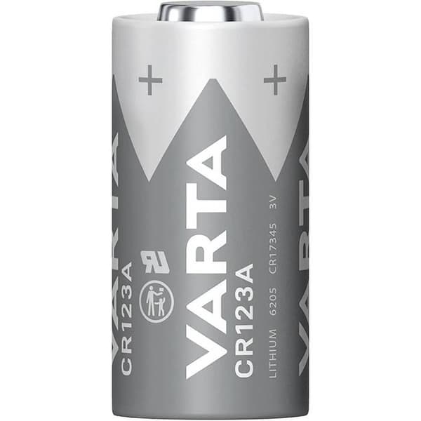 Fotobatteri CR-123A litium Varta Electronics CR 123 1430 mAh 3 V 10 st.