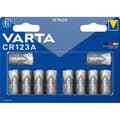 Miniatyrbild 1 av 3: Fotobatteri CR-123A litium Varta Electronics CR 123 1430 mAh 3 V 10 st.