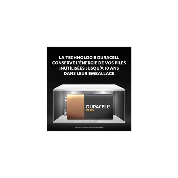 Duracell Batterier Duracell Plus Alkaline Batteri, 9V 6LR61