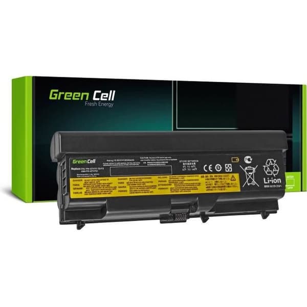 Green Cell® Extended Series 42T4795 Batteri för Lenovo ThinkPad T410 T410i T420 T420i T510 T510i T520 T520i W510 W520 6600mAh 10,8V