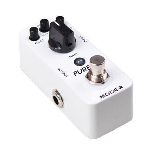 MOOER Pure Boost - HIFI-FÖRSTÄRKARE - Boosterpedal 20 dB - EQ 2 band