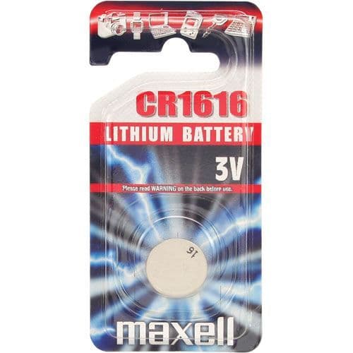 Maxell Lithium knappcellsbatteri CR 1616 celltyp...