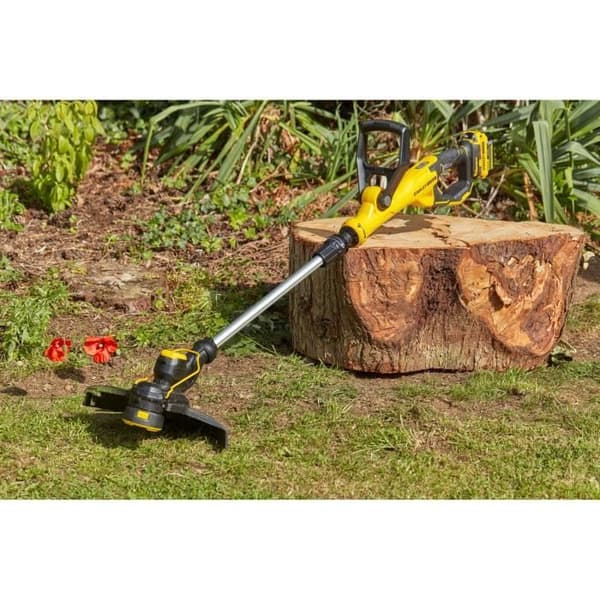 Trådlös elektrisk grästrimmer - Stanley Fatmax - SFMCST933B-XJ - 18V - 33 cm - Utan batteri