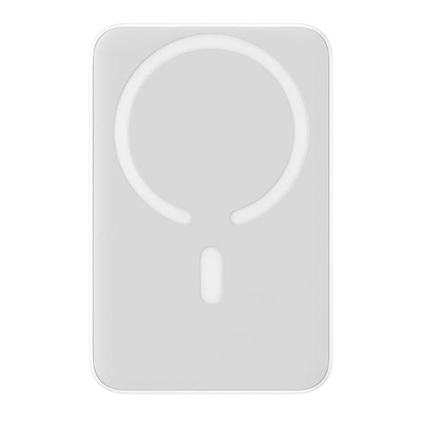 Baseus - Magnetic Mini externt batteri (PPCX070002) - USB-C, MagSafe, 10000mAh, 20W, med Type-C-kabel, 60W, 30cm - Vit